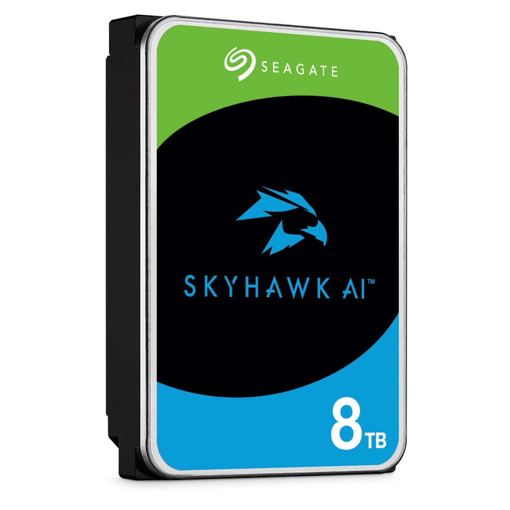 Seagate SkyHawk AI internal hard drive 8 TB 7200 RPM 256 MB 3.5 Serial ATA III (ST8000VE001)