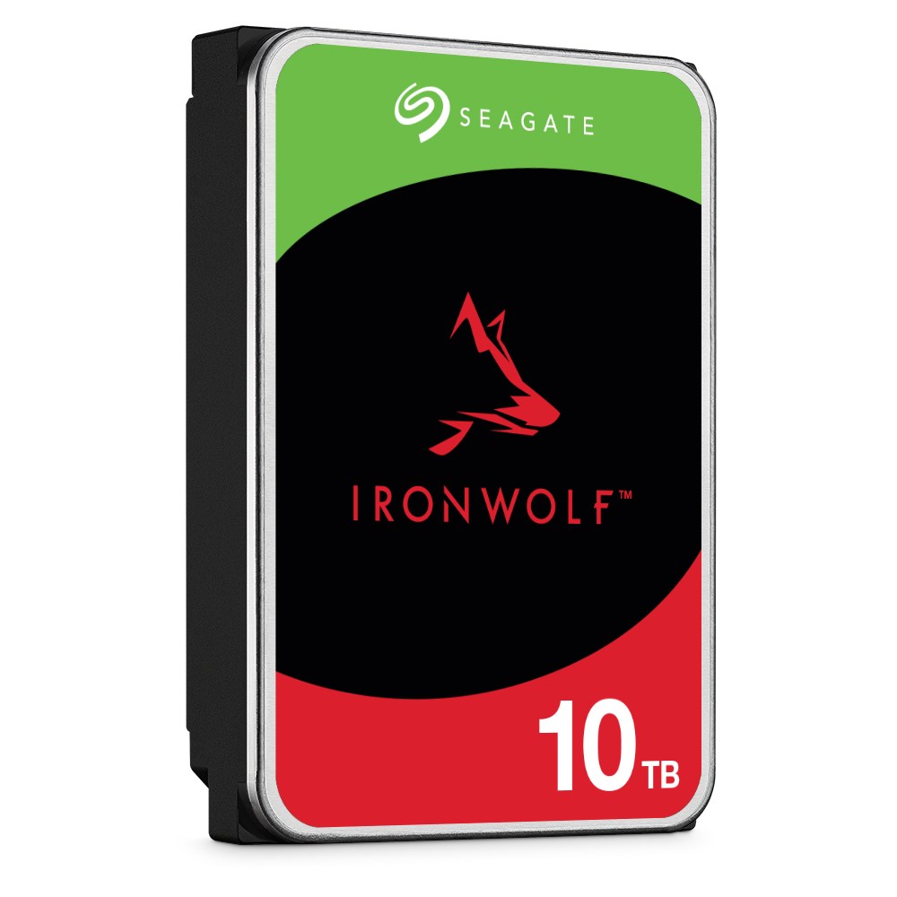 Seagate IronWolf internal hard drive 10 TB 256 MB 3.5 Serial ATA III (ST10000VN000)