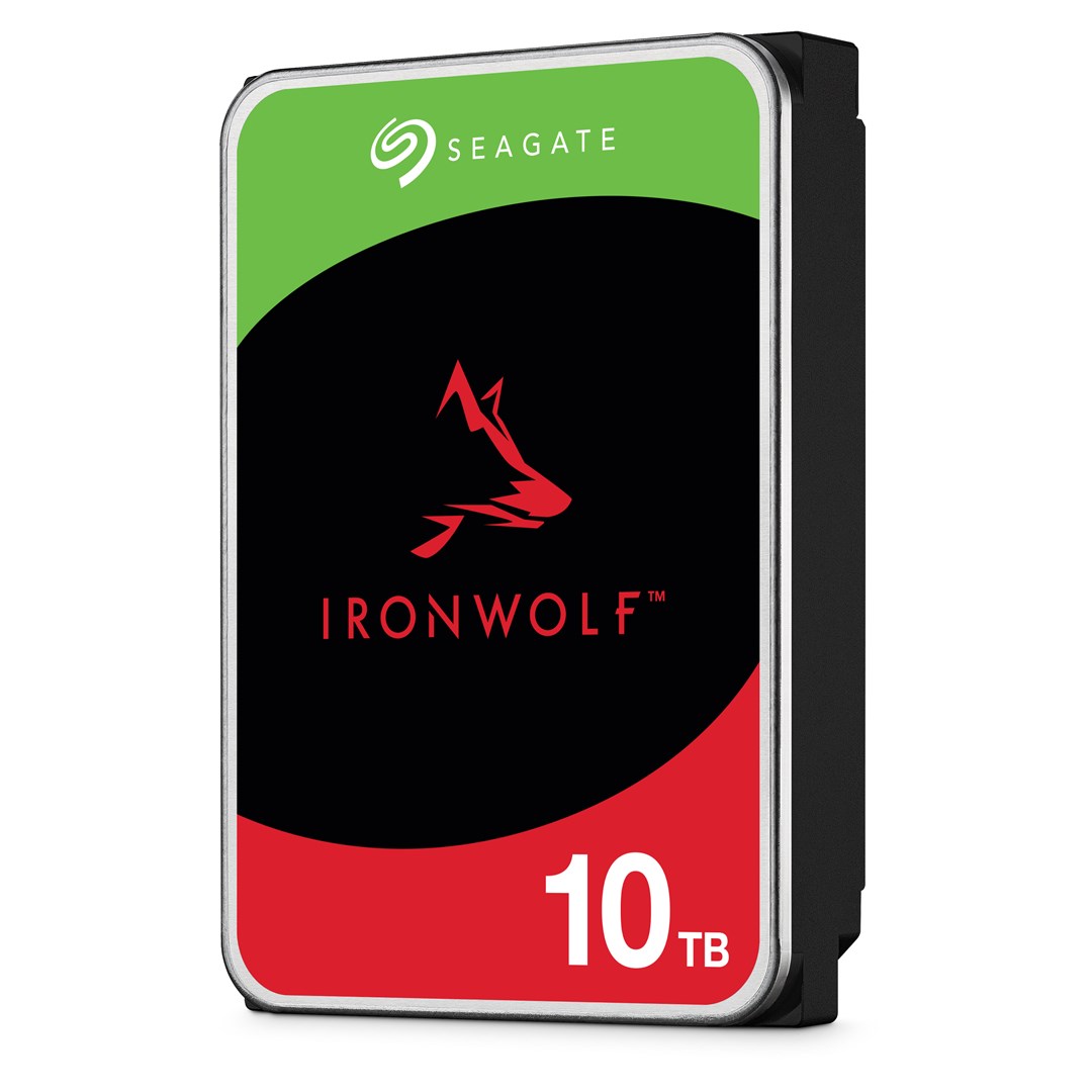 Seagate IronWolf internal hard drive 10 TB 256 MB 3.5 Serial ATA III (ST10000VN000)