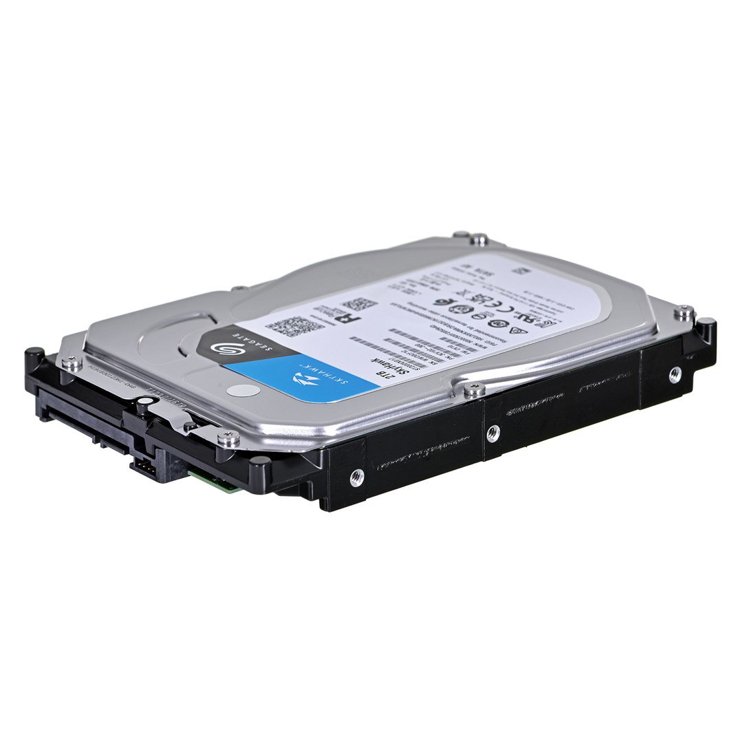 Seagate SkyHawk internal hard drive 2 TB 256 MB 3.5 Serial ATA III (ST2000VX017)