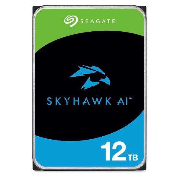 Seagate SkyHawk AI internal hard drive 12 TB 7200 RPM 512 MB 3.5 Serial ATA III (ST12000VE003)