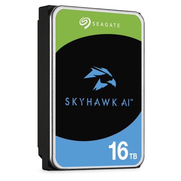 Seagate SkyHawk AI internal hard drive 16 TB 7200 RPM 512 MB 3.5 Serial ATA III (ST16000VE004)