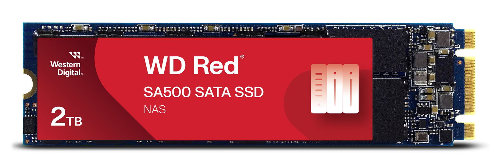 Western Digital Red WD SA500 SATA SSD M.2 2280 POWERED BY SANDISK 2 TB