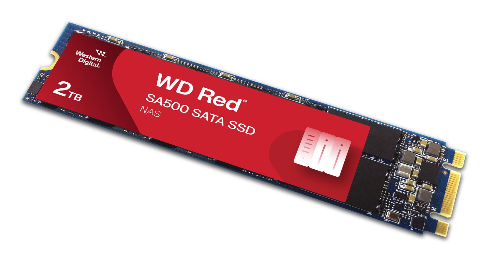 Western Digital Red WD SA500 SATA SSD M.2 2280 POWERED BY SANDISK 2 TB