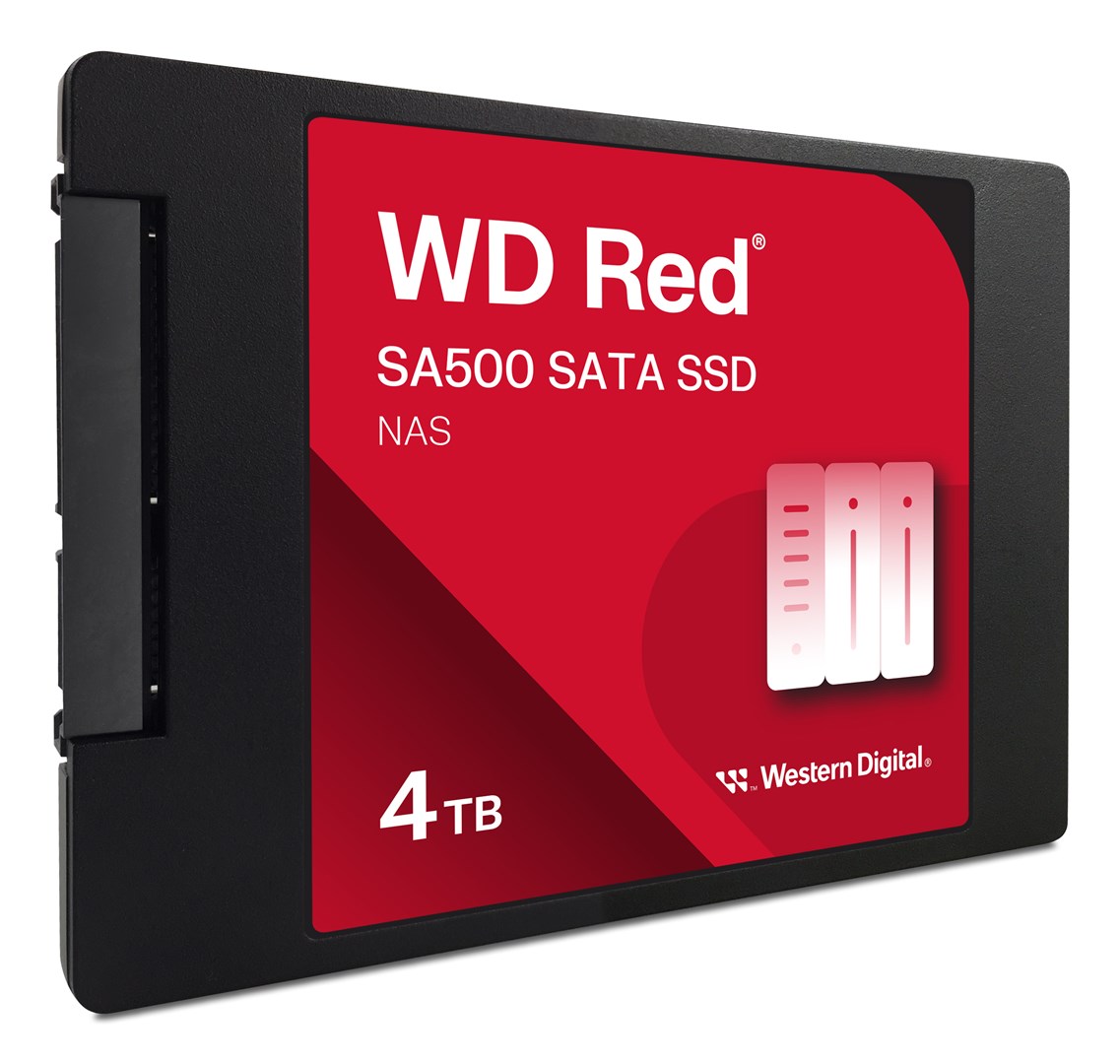 Western Digital Red WD SA500 SATA SSD 2,5/7 mm POWERED BY SANDISK 4 TB