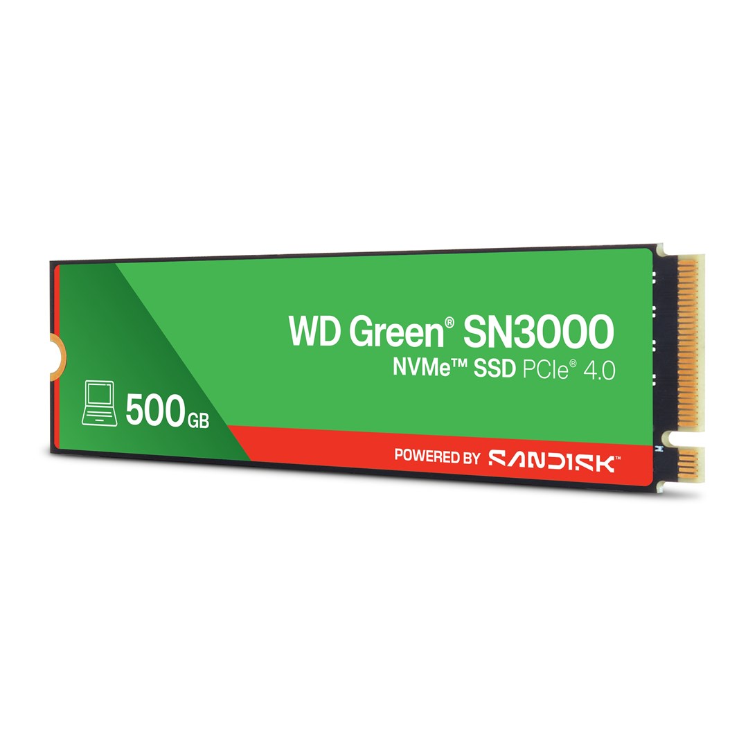 SanDisk SN3000 500 GB M.2 PCI Express 4.0 NVMe QLC 3D NAND (WDS500G4G0E)