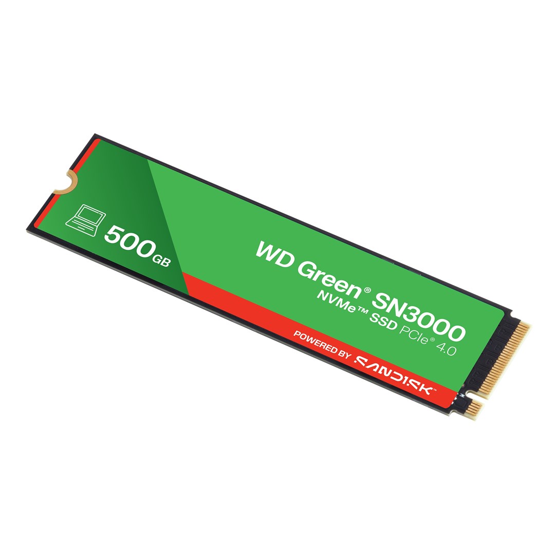 SanDisk SN3000 500 GB M.2 PCI Express 4.0 NVMe QLC 3D NAND (WDS500G4G0E)
