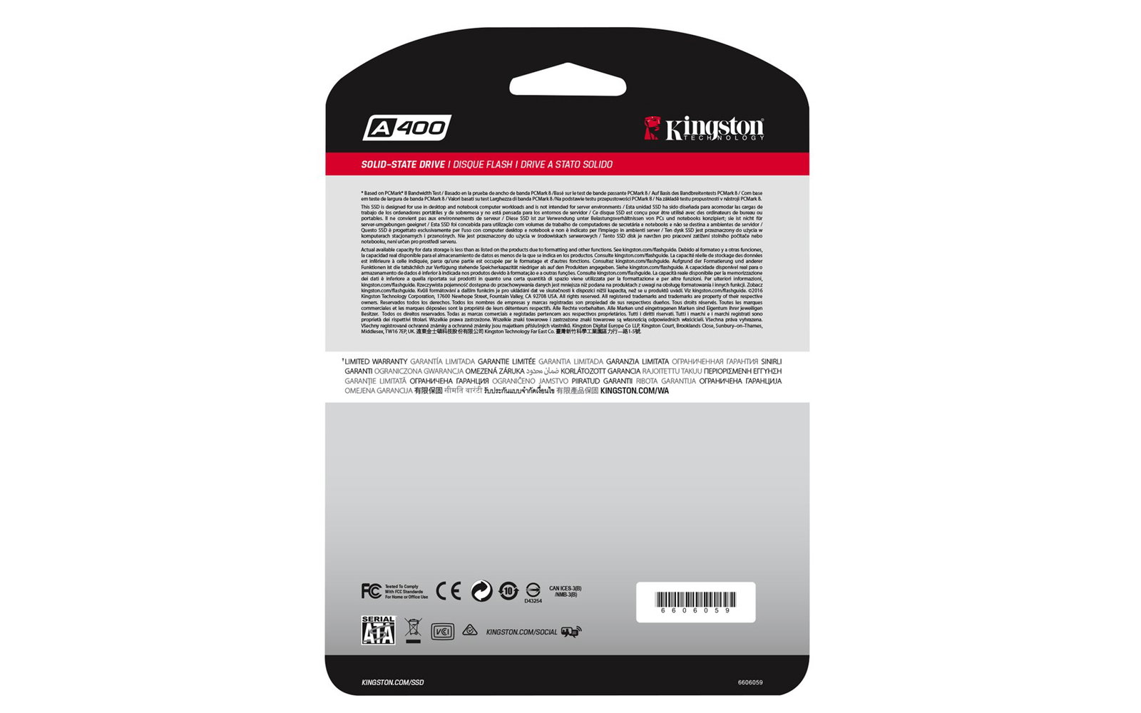 Kingston Technology A400 240 GB 2.5 Serial ATA III TLC