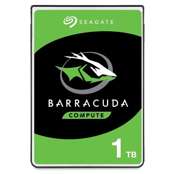 Seagate BarraCuda internal hard drive 1 TB 5400 RPM 128 MB 2.5 Serial ATA III (ST1000LM048)