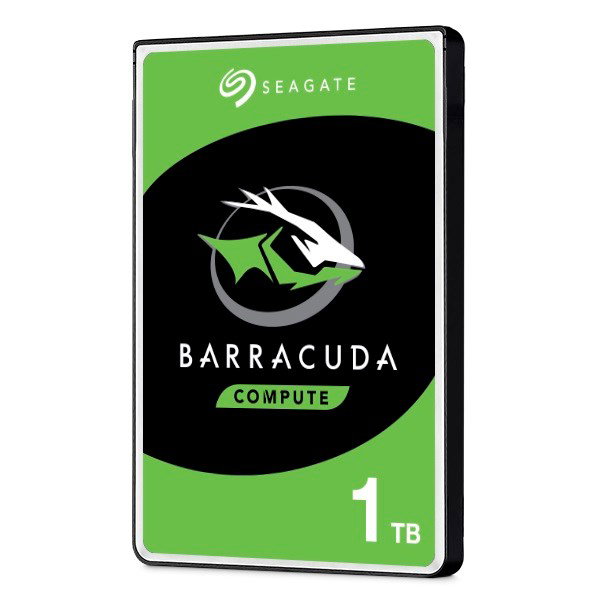 Seagate BarraCuda internal hard drive 1 TB 5400 RPM 128 MB 2.5 Serial ATA III (ST1000LM048)