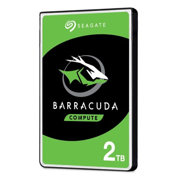 Seagate BarraCuda internal hard drive 2 TB 5400 RPM 128 MB 2.5 Serial ATA III (ST2000LM015)