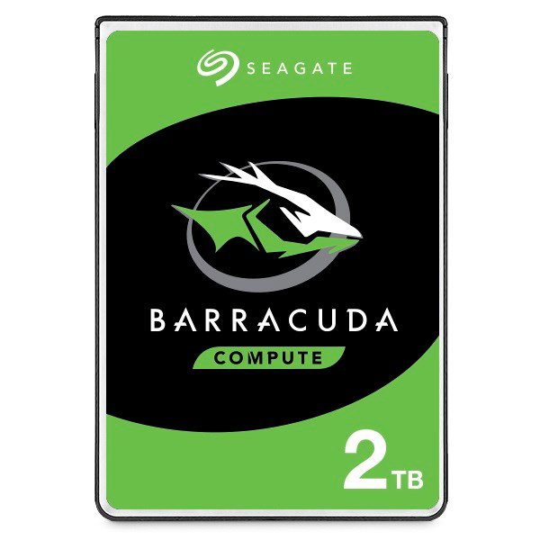 Seagate BarraCuda internal hard drive 2 TB 5400 RPM 128 MB 2.5 Serial ATA III (ST2000LM015)