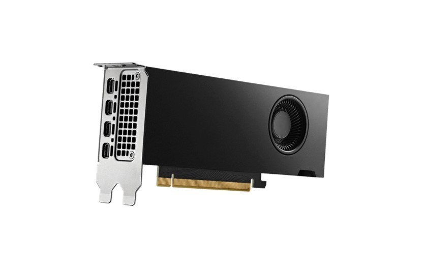 Graphics card PNY NVIDIA RTX 4000 SFF Ada Generation, 20 GB GDDR6 160-bit, PCIe 4.0 x16, Dual Slot, 4x Mini DP 1.4a, LP - ATX bracket, small box