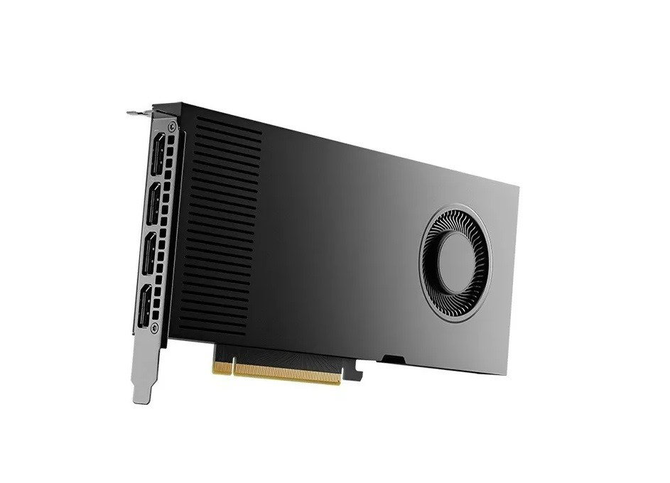 Graphics card PNY NVIDIA RTX 4000 Ada Generation, 20 GB GDDR6 160-bit, PCIe 4.0 x16, Single Slot, 4x DP 1.4a, ATX - ATX bracket, 1x 16-pin power supply cable, small box