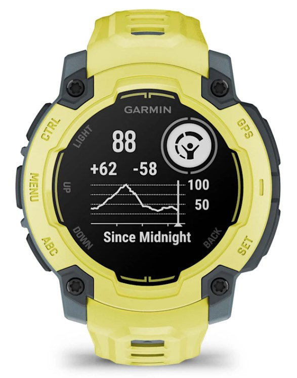 Garmin Instinct E 2.29 cm (0.9) MIP 45 mm Digital 176 x 176 pixels Lime GPS (satellite)