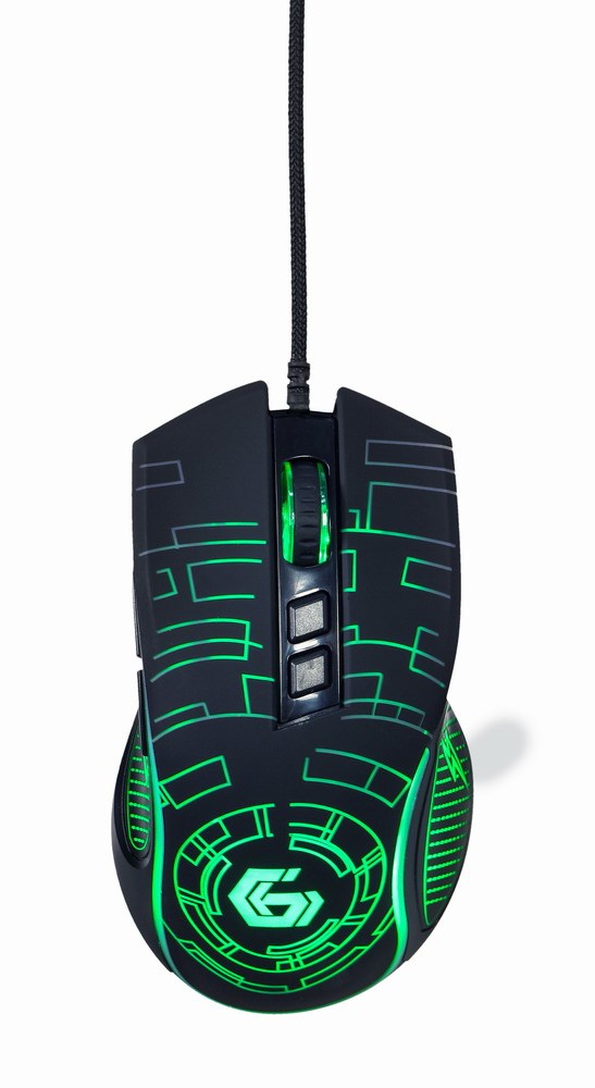 Gembird MUSG-RGB-01 mouse Right-hand USB Type-A 3600 DPI