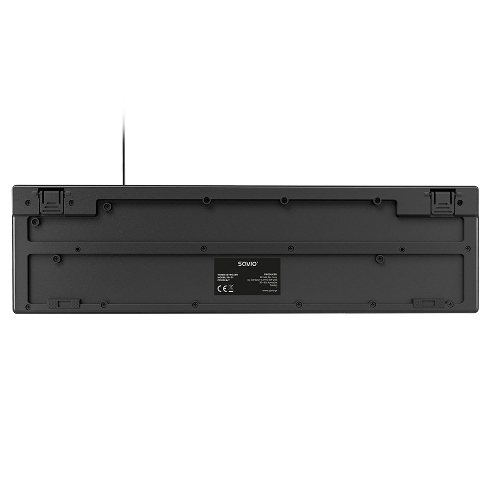 Savio KB-01 keyboard Home/Office USB QWERTY US English Black