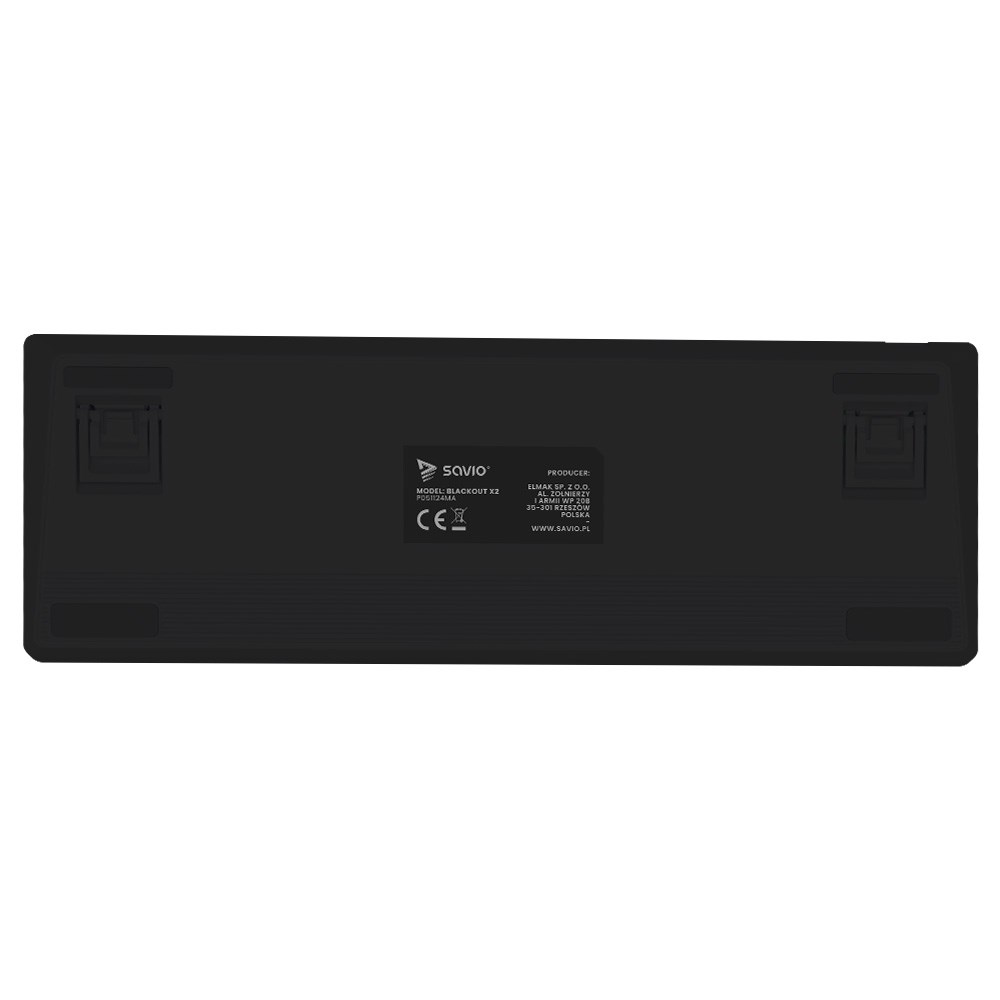SAVIO BLACKOUT X2 Mechanical Keyboard OUTEMU Blue, Hot Swap