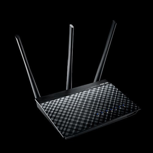 ASUS DSL-AC51 wireless router Gigabit Ethernet Dual-band (2.4 GHz 5 GHz) Black