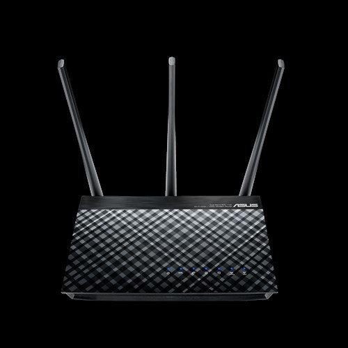 ASUS DSL-AC51 wireless router Gigabit Ethernet Dual-band (2.4 GHz 5 GHz) Black