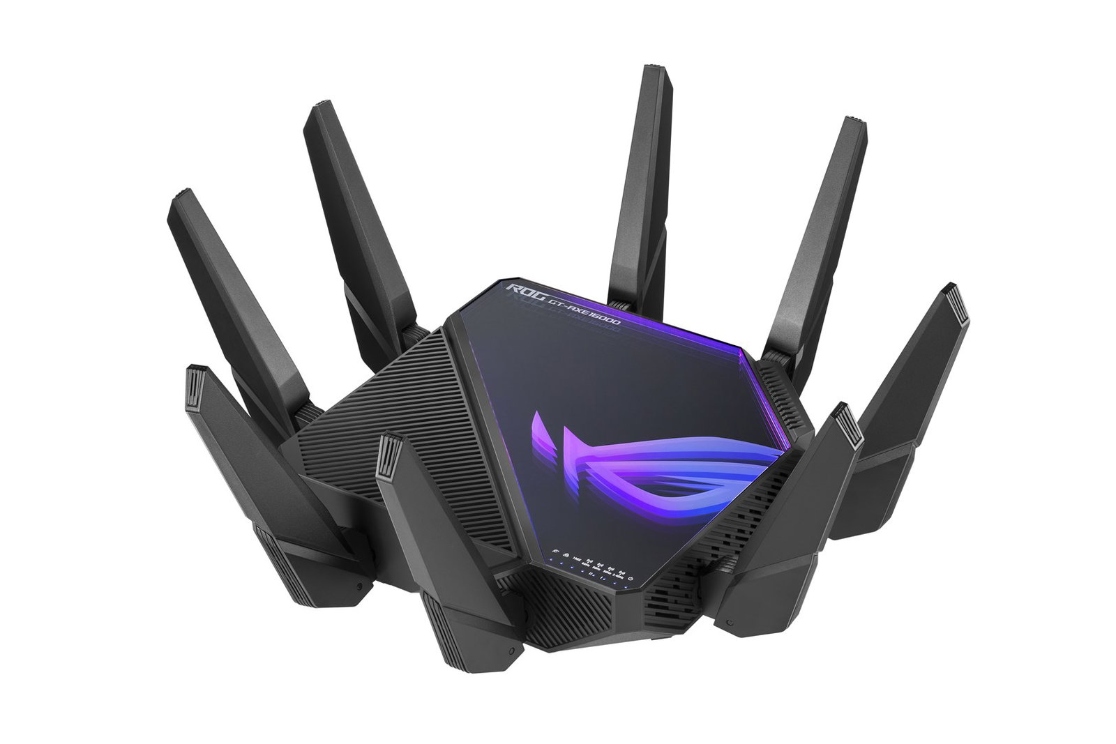 ASUS ROG Rapture GT-AXE16000 wireless router 10 Gigabit Ethernet Tri-band (2.4 GHz 5 GHz 6 GHz) Black