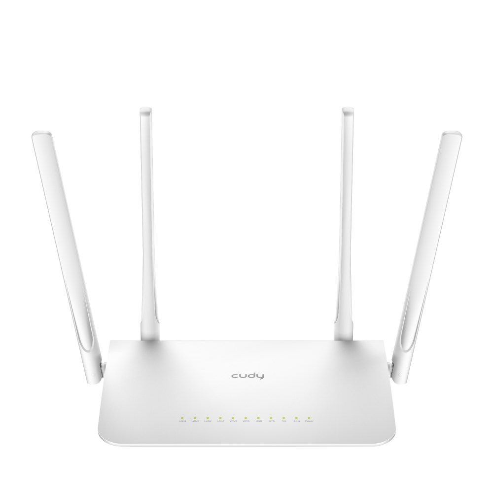 Cudy WR1300 wireless router Gigabit Ethernet Dual-band (2.4 GHz 5 GHz) White