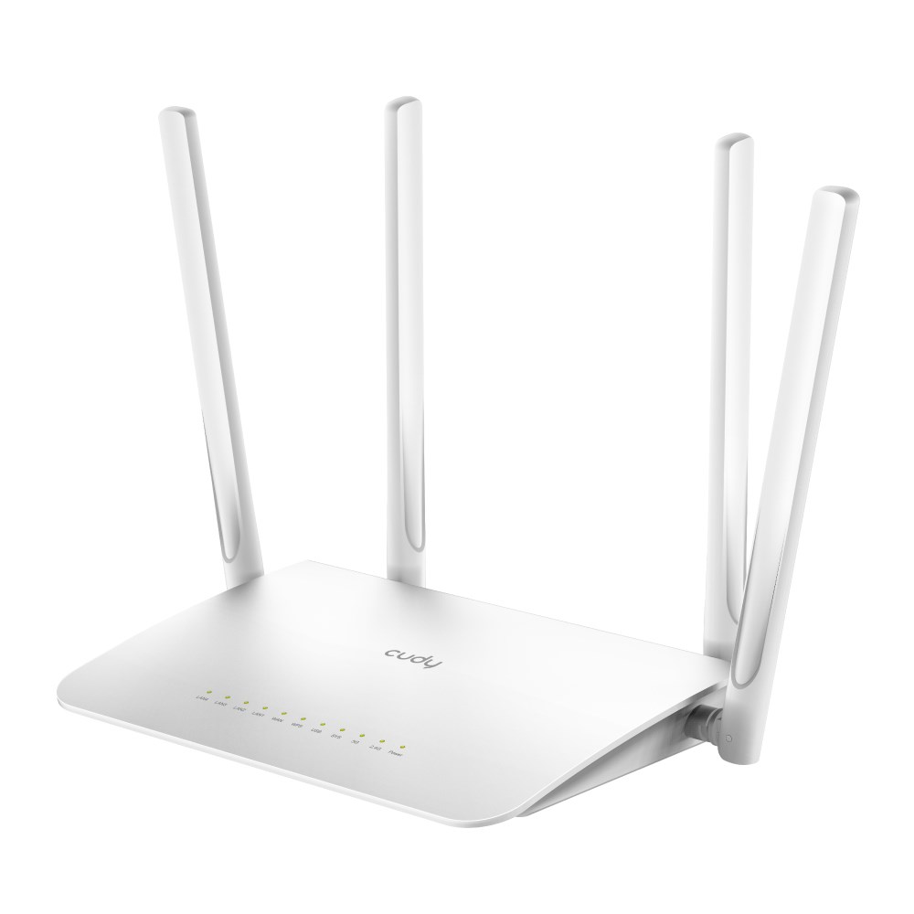 Cudy WR1300 wireless router Gigabit Ethernet Dual-band (2.4 GHz 5 GHz) White