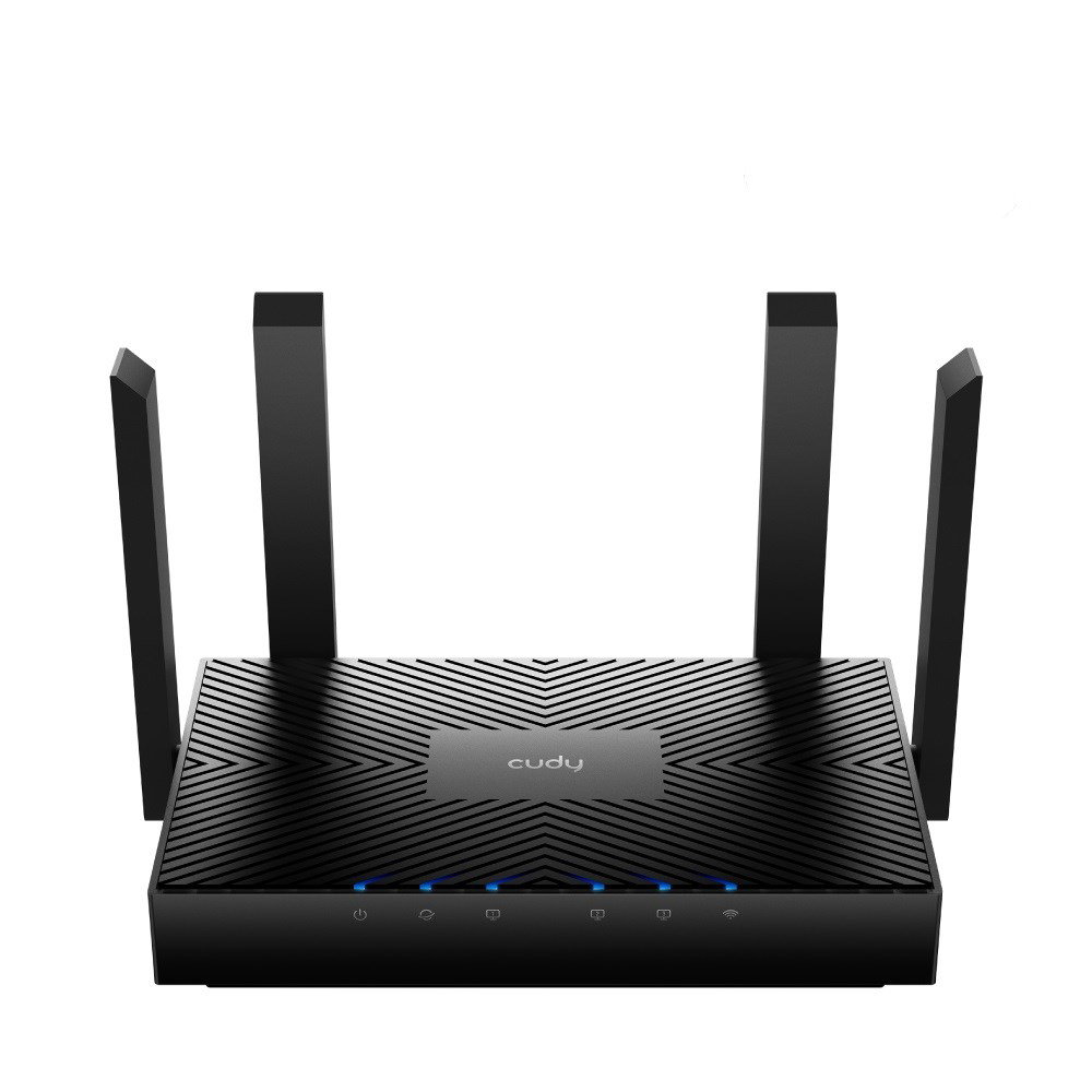 Cudy WR3000 wireless router Gigabit Ethernet Dual-band (2.4 GHz 5 GHz) Black