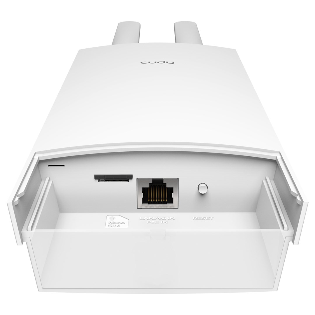 Cudy LT700 wireless router Gigabit Ethernet Dual-band (2.4 GHz 5 GHz) 4G White