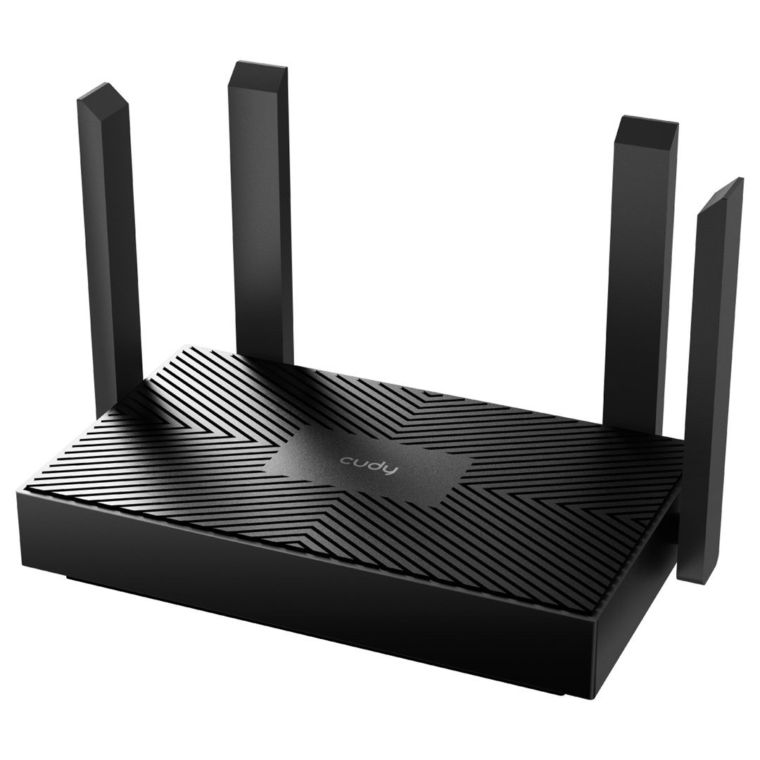Cudy WR1500 wireless router Gigabit Ethernet Dual-band (2.4 GHz 5 GHz) Black