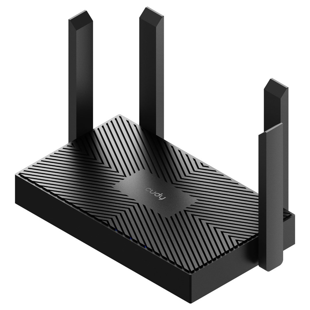 Cudy WR1500 wireless router Gigabit Ethernet Dual-band (2.4 GHz 5 GHz) Black