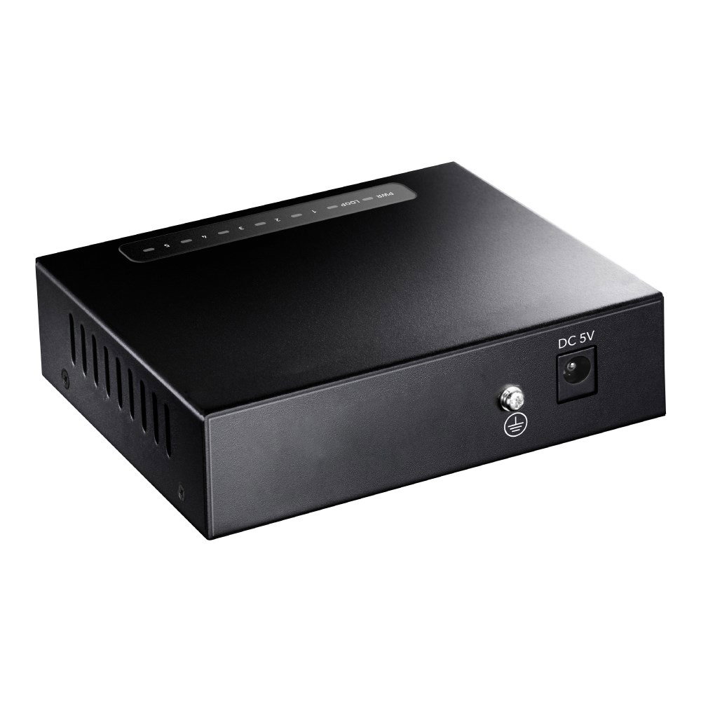 Cudy GS105 network switch Unmanaged Gigabit Ethernet (10/100/1000) Black