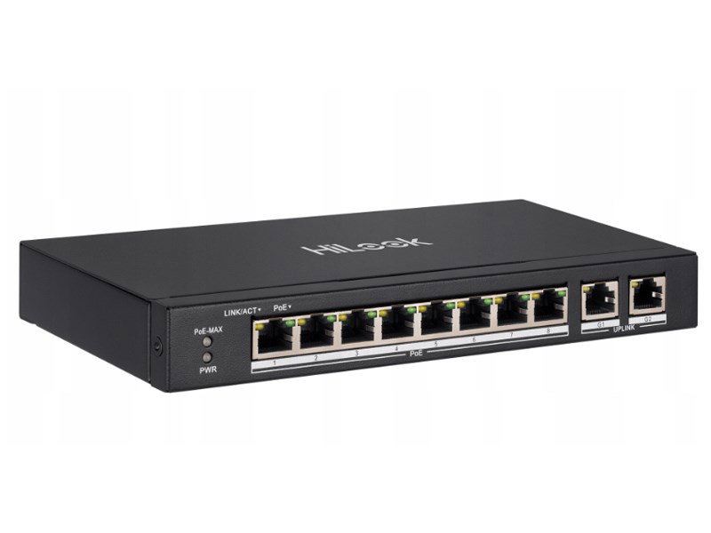 Hilook by Hikvision SW-10-POE 10-port PoE switch