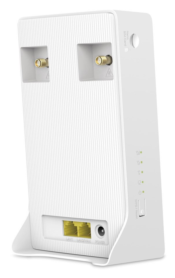 Mercusys MB110-4G wireless router Ethernet Single-band (2.4 GHz) White
