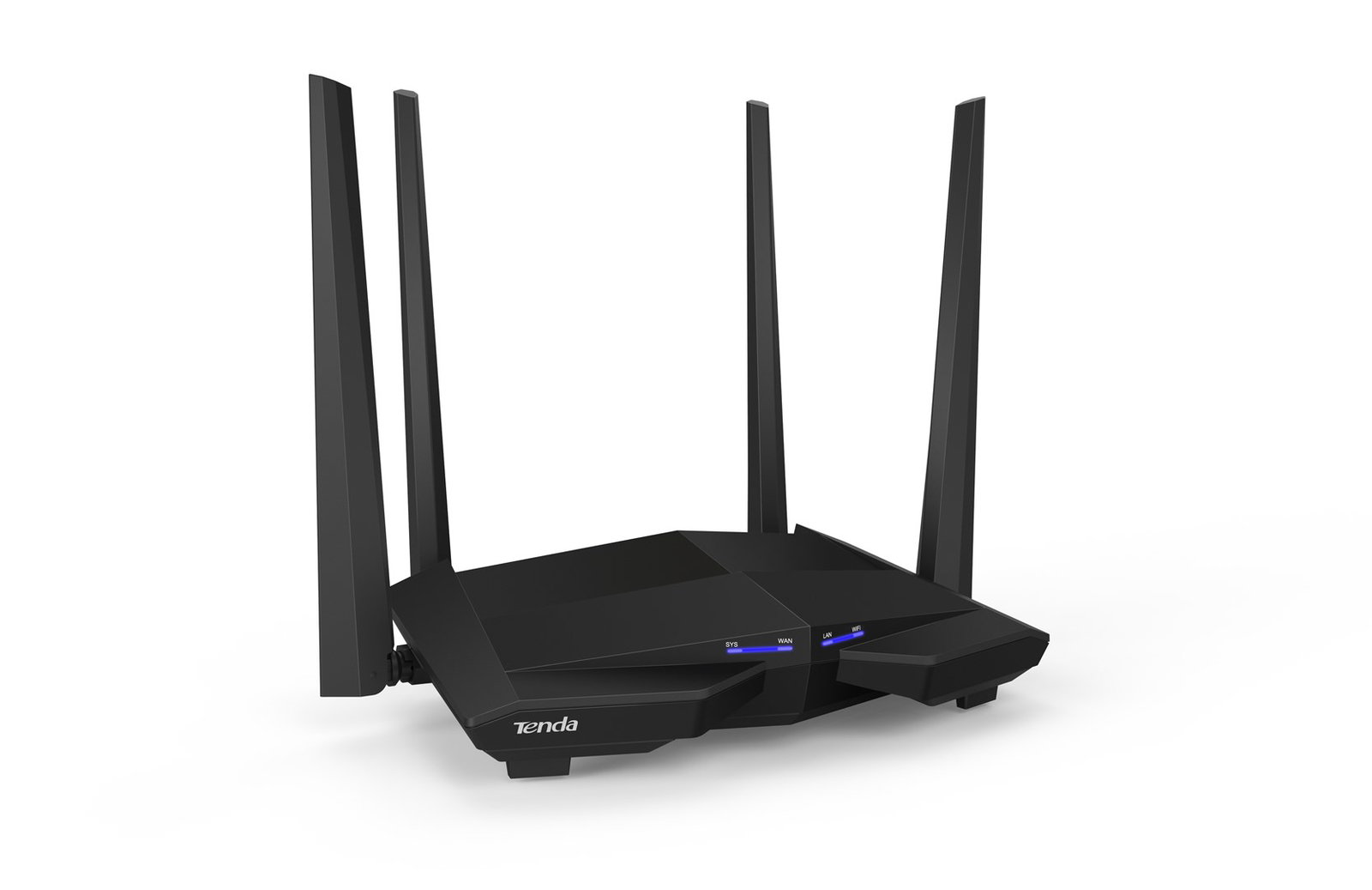 Tenda AC10 wireless router Gigabit Ethernet Dual-band (2.4 GHz 5 GHz) Black