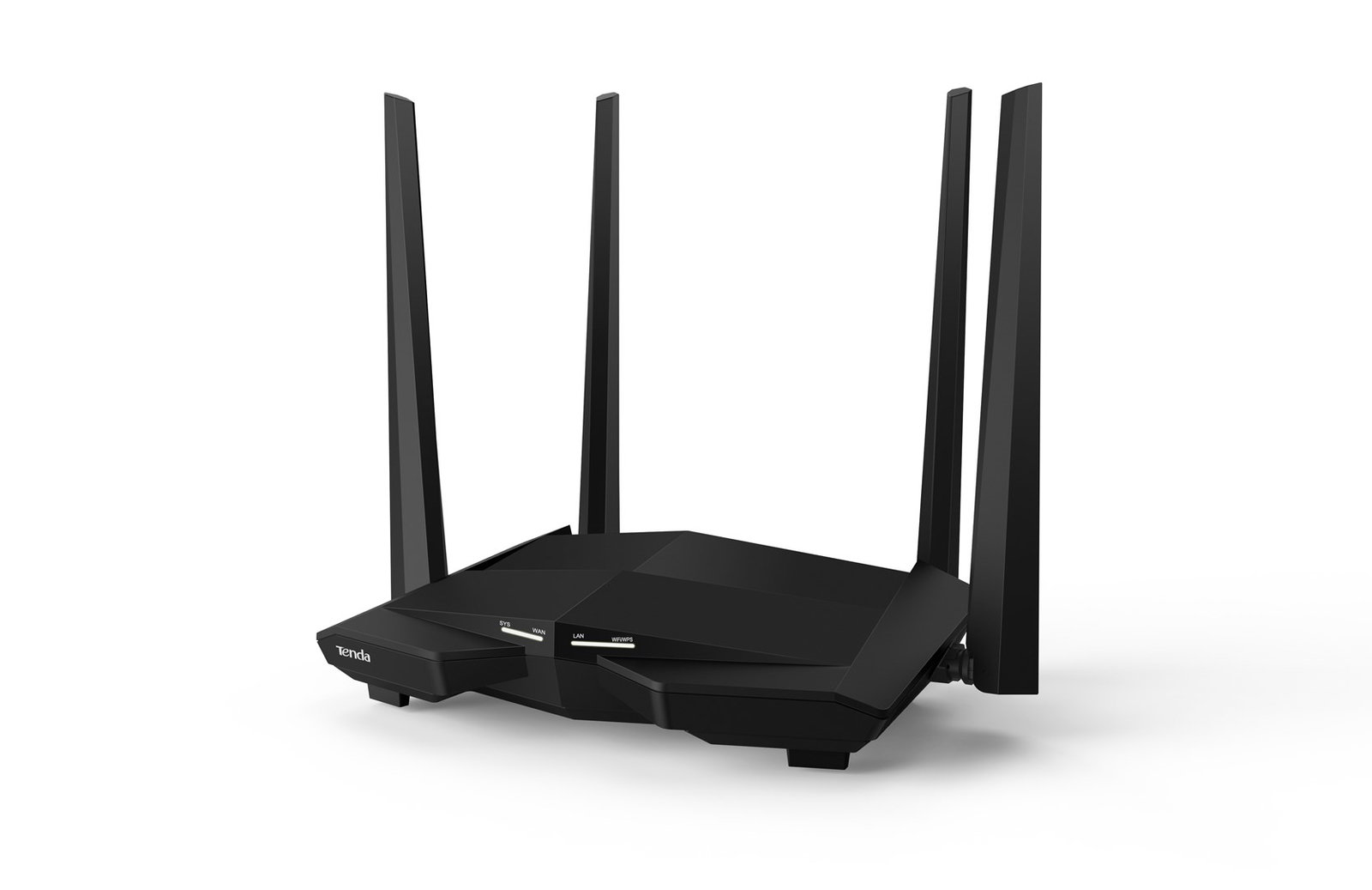 Tenda AC10 wireless router Gigabit Ethernet Dual-band (2.4 GHz 5 GHz) Black