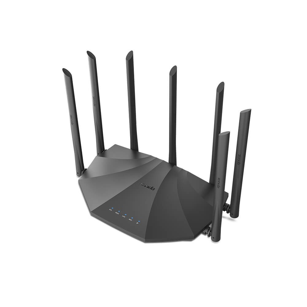 Tenda AC23 wireless router Gigabit Ethernet Dual-band (2.4 GHz 5 GHz) Black