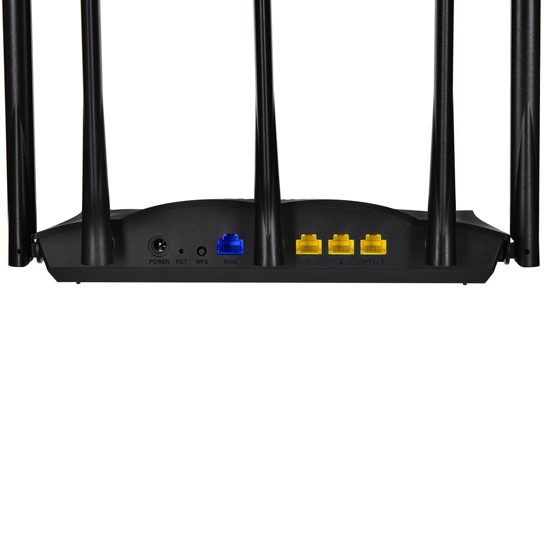 Tenda TX12 PRO wireless router Fast Ethernet Dual-band (2.4 GHz 5 GHz) Black