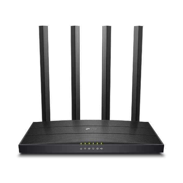 TP-Link Archer C6U wireless router Gigabit Ethernet Dual-band (2.4 GHz 5 GHz) Black