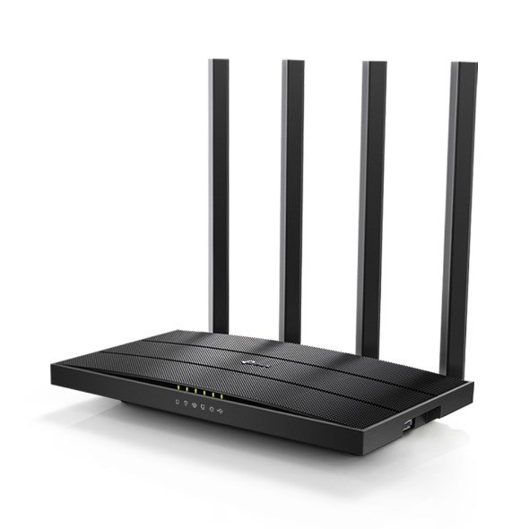 TP-Link Archer C6U wireless router Gigabit Ethernet Dual-band (2.4 GHz 5 GHz) Black