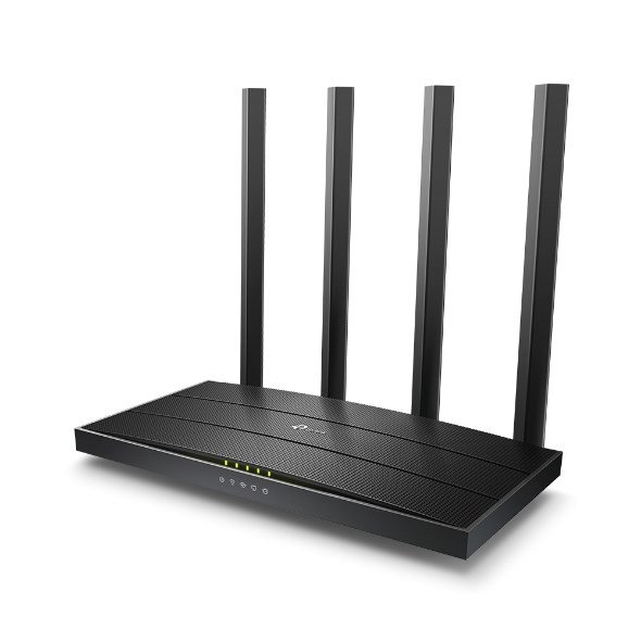 TP-Link ARCHER C6 V4.0 wireless router Gigabit Ethernet Dual-band (2.4 GHz 5 GHz) Black