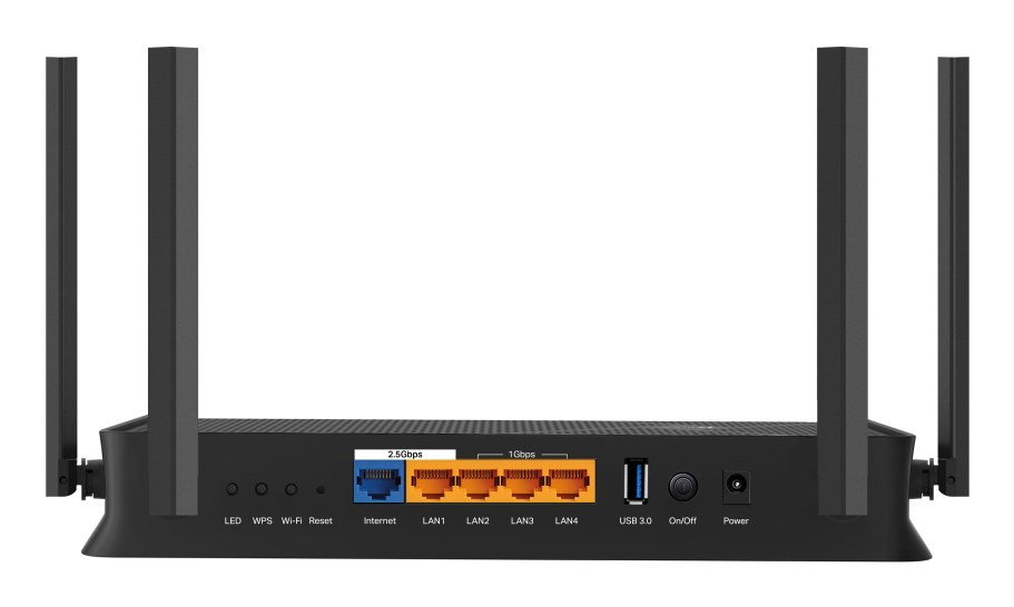 TP-Link Archer BE230 wireless router 2.5 Gigabit Ethernet Dual-band (2.4 GHz 5 GHz) Black