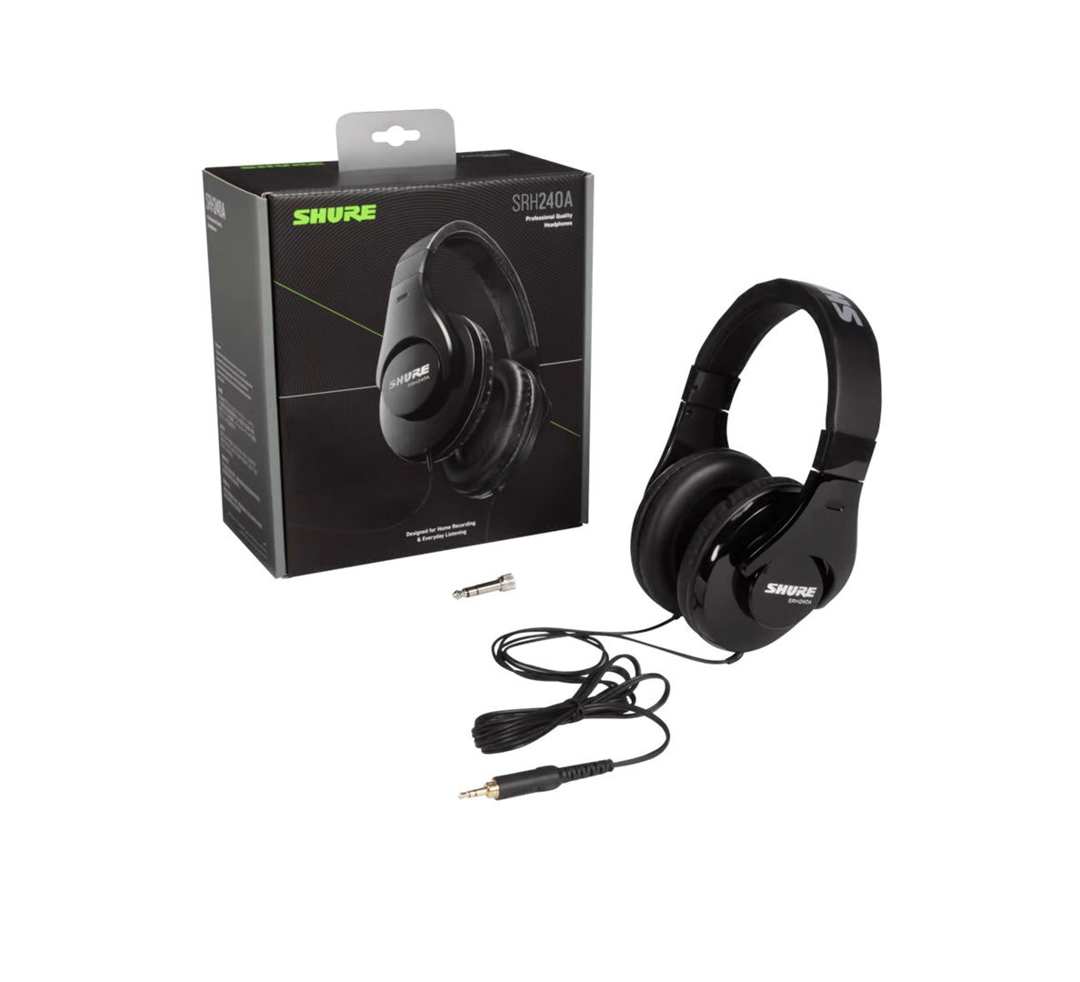 Shure SRH240A-EFS Headphones Wired Black