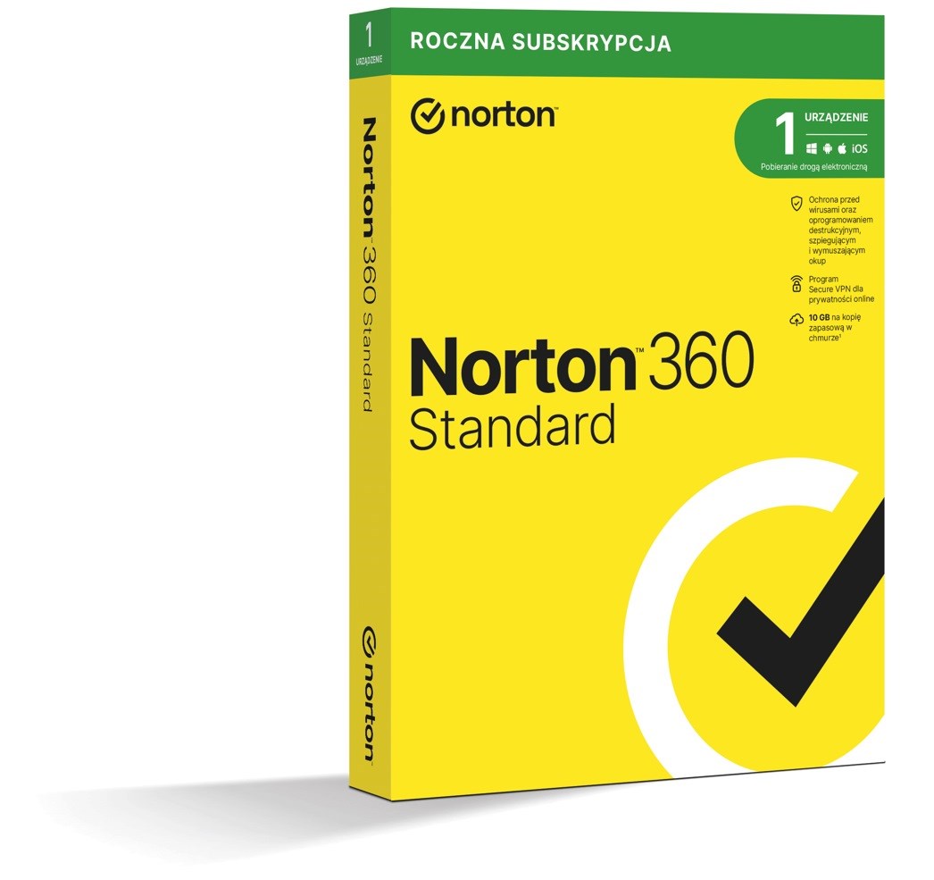 NortonLifeLock Norton 360 Standard 1 year(s)