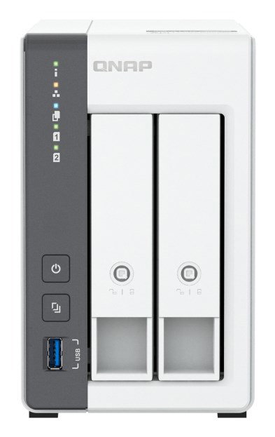 QNAP TS-216G NAS/storage server Tower Cortex-A Cortex-A55 4 GB HDD White