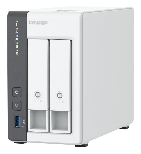 QNAP TS-216G NAS/storage server Tower Cortex-A Cortex-A55 4 GB HDD White