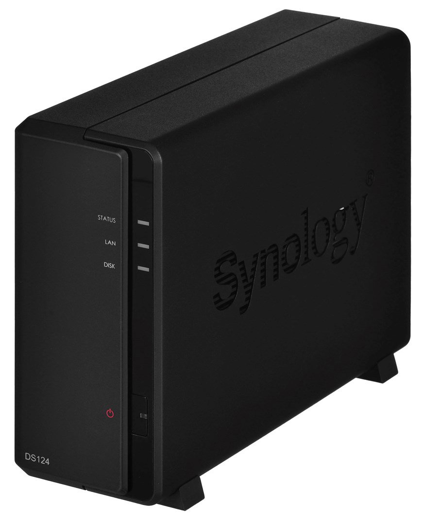 Synology DiskStation DS124 NAS/storage server Desktop Ethernet LAN Black RTD1619B