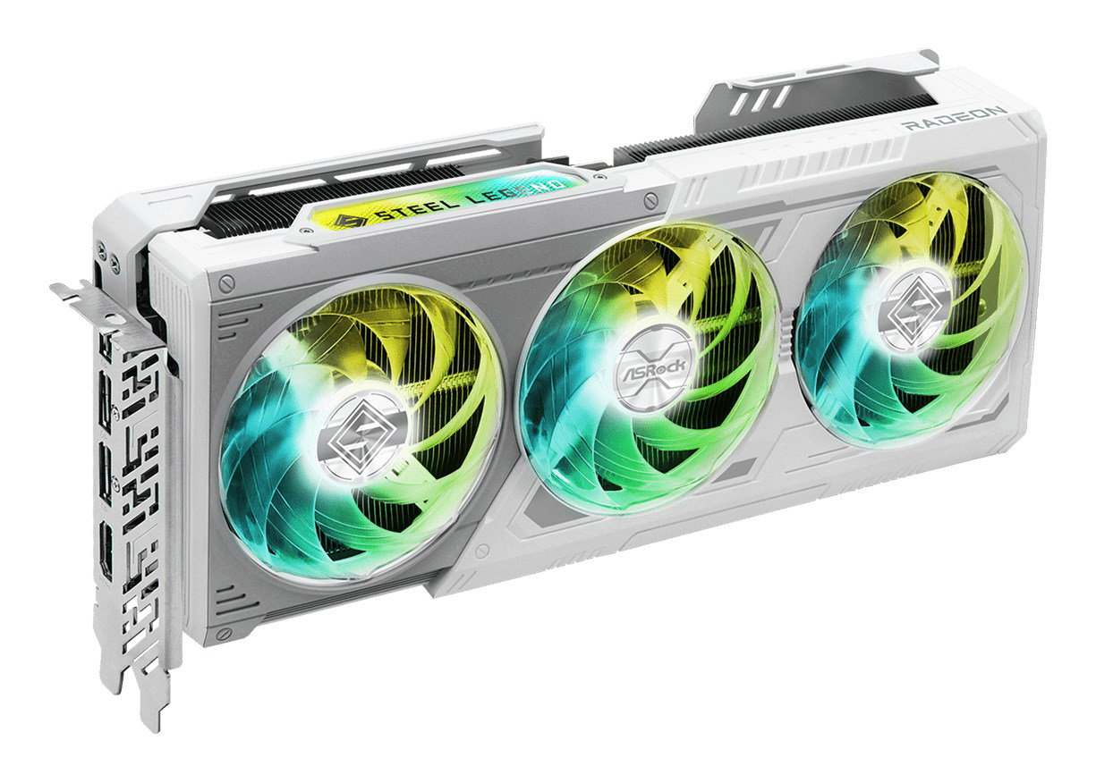 ASRock Steel Legend Radeon RX 9070 XT 16 GB graphics card