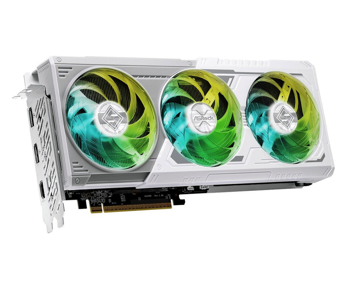 Graphics card. Asrock RX9060XT Steel Legend 16GB OC