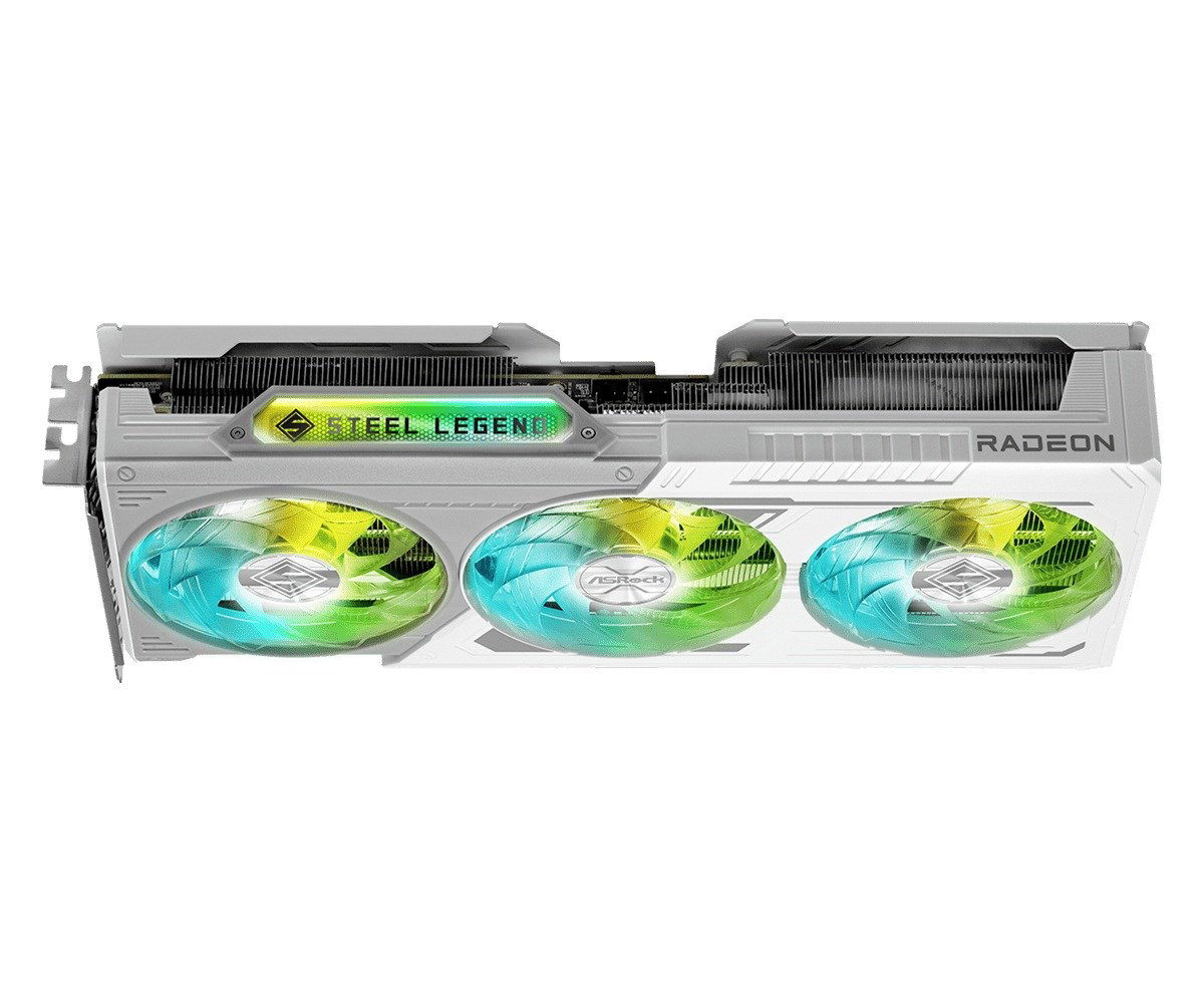 Graphics card. Asrock RX9060XT Steel Legend 16GB OC